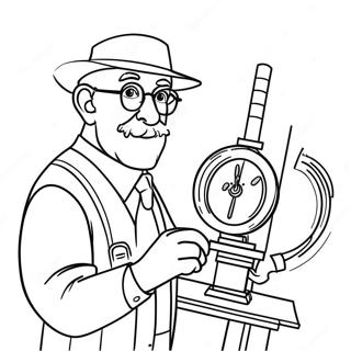 Inventor Coloring Pages