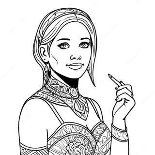 Alexa Coloring Page 72154-57117