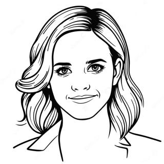 Emma Watson Coloring Pages