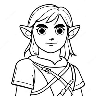 Link Coloring Page 72254-57200