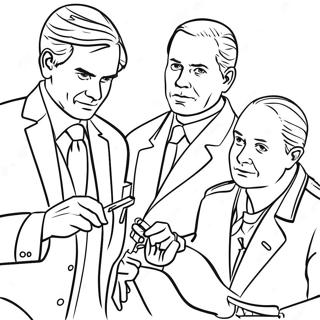 Investigators Coloring Page 72264-57214