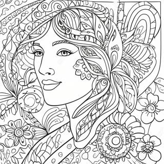 Laurel Burch Coloring Page 72294-57229