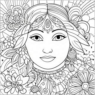 Laurel Burch Coloring Page 72294-57230