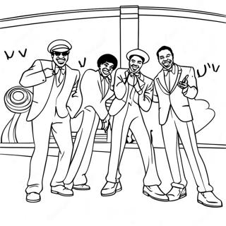 Motown Magic Coloring Pages