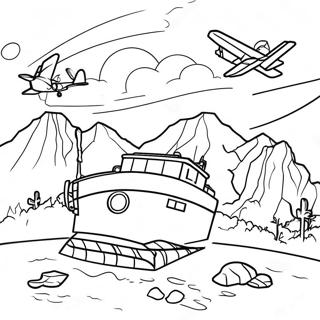 Awana Sparks Adventure Coloring Page 72325-57259