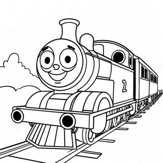 Thomas The Train'den Emily Boyama Sayfası 72354-57279