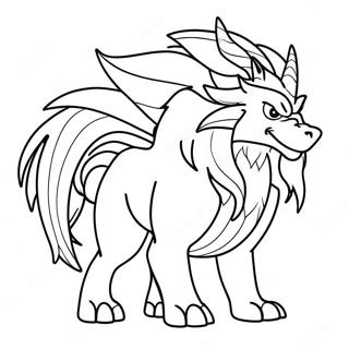 Zamazenta Coloring Pages