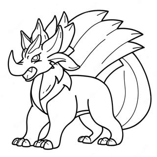 Zamazenta Coloring Page 72364-57296