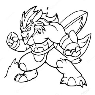 Zamazenta In Battle Pose Coloring Page 72365-57292