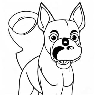 Belgian Malinois Dog Coloring Page 72384-57312