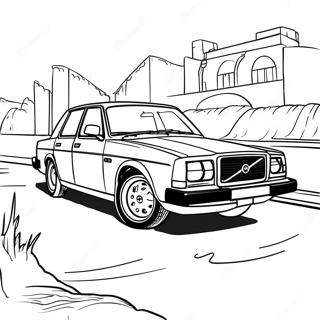 Volvo Coloring Page 72404-57323