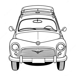 Classic Volvo Car Coloring Page 72405-57329