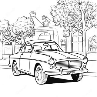 Classic Volvo Car Coloring Page 72405-57332