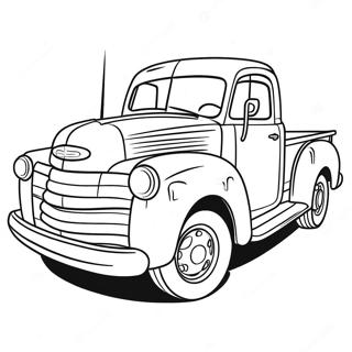 Pickup Truck Coloring Pages