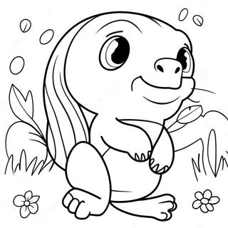 Colorful Flippy Animals Coloring Page 72505-57403