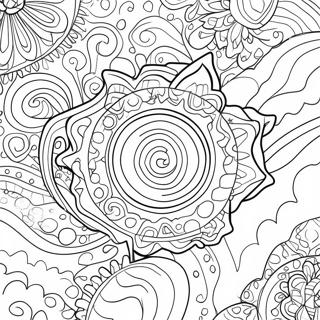 Galaxy Space For Adults Coloring Pages