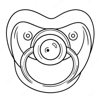 Pacifier Coloring Page 72524-57416