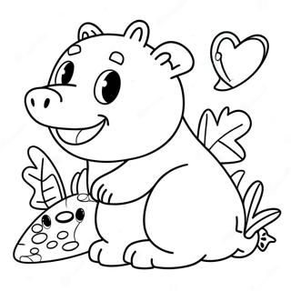 2 Year Olds Fun Animals Coloring Page 72544-57438