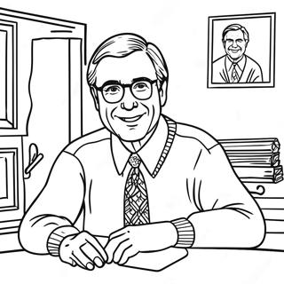 Mr Rogers Coloring Page 72564-57446