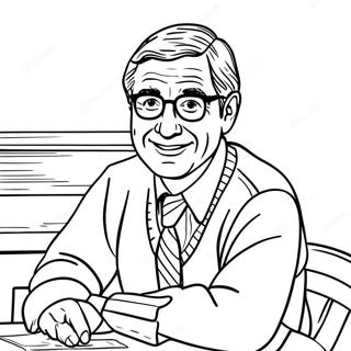 Mr Rogers Coloring Page 72564-57448