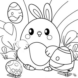 Easter Math Workpages Coloring Page 72584-57465