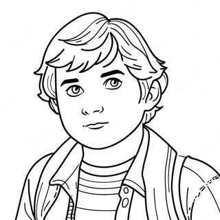 Stranger Things Robin Coloring Pages