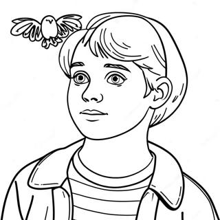 Stranger Things Robin Coloring Page 72614-57487