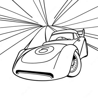 Speed Racer Coloring Pages