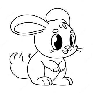 Bunnicula The Vampire Bunny Coloring Page 72685-57547