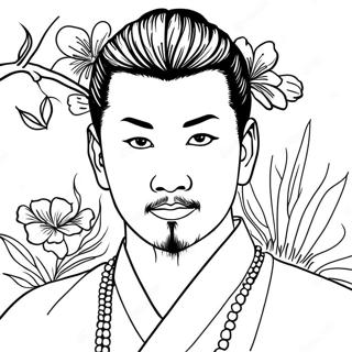 Hu Tao Coloring Page 72704-57560