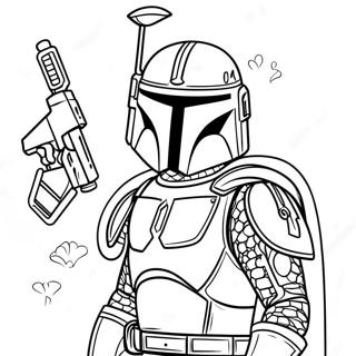 Jango Fett Coloring Page 72734-57574