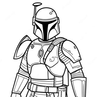 Jango Fett Coloring Page 72734-57576