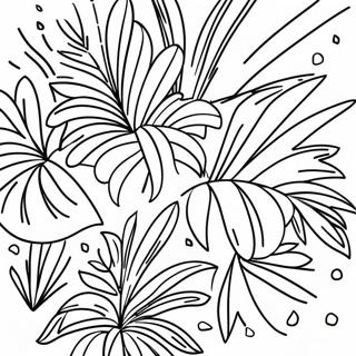 Palm Coloring Pages