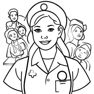 Nurses Week Coloring Pages