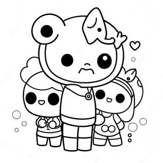 Tokidoki Coloring Pages