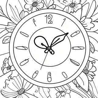 Spring Forward Coloring Pages