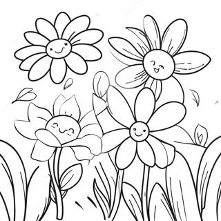 Spring Forward Coloring Pages