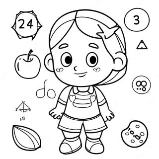 Second Grade Math Workpages Coloring Pages