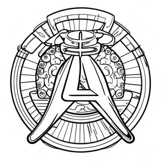 Mitsubishi Logo Coloring Page 72924-57734