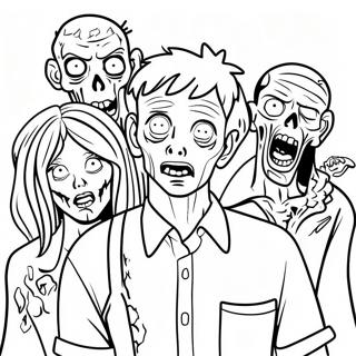 All Of Us Are Dead Coloring Pages