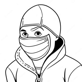 Robber Coloring Pages