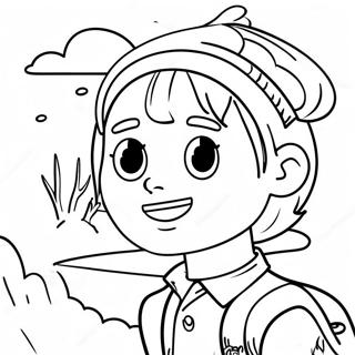 Adventurous Cousin Coloring Page 72965-57767