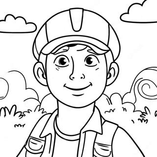 Adventurous Cousin Coloring Page 72965-57768