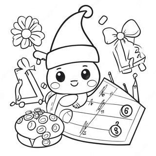 Holiday Math Coloring Page 72984-57792