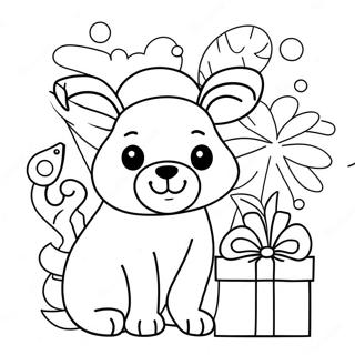 Festive Addition Coloring Page 72985-57785