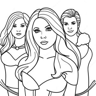 Charmed Coloring Page 72994-57794