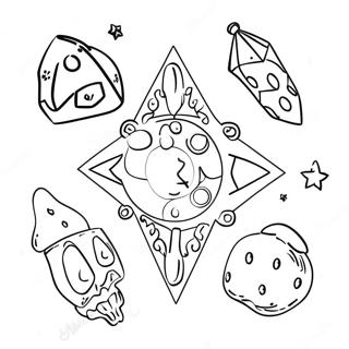 Magical Charmed Ones Coloring Page 72995-57804