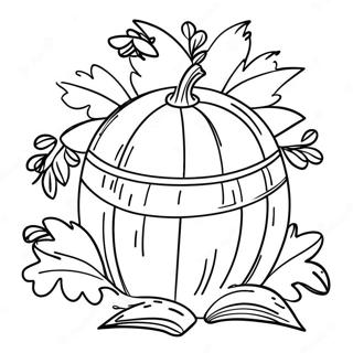 Fall Bible Coloring Page 7300-5813