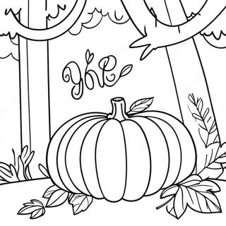 Fall Bible Coloring Page 7300-5814