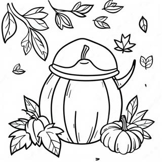 Fall Bible Coloring Page 7300-5815